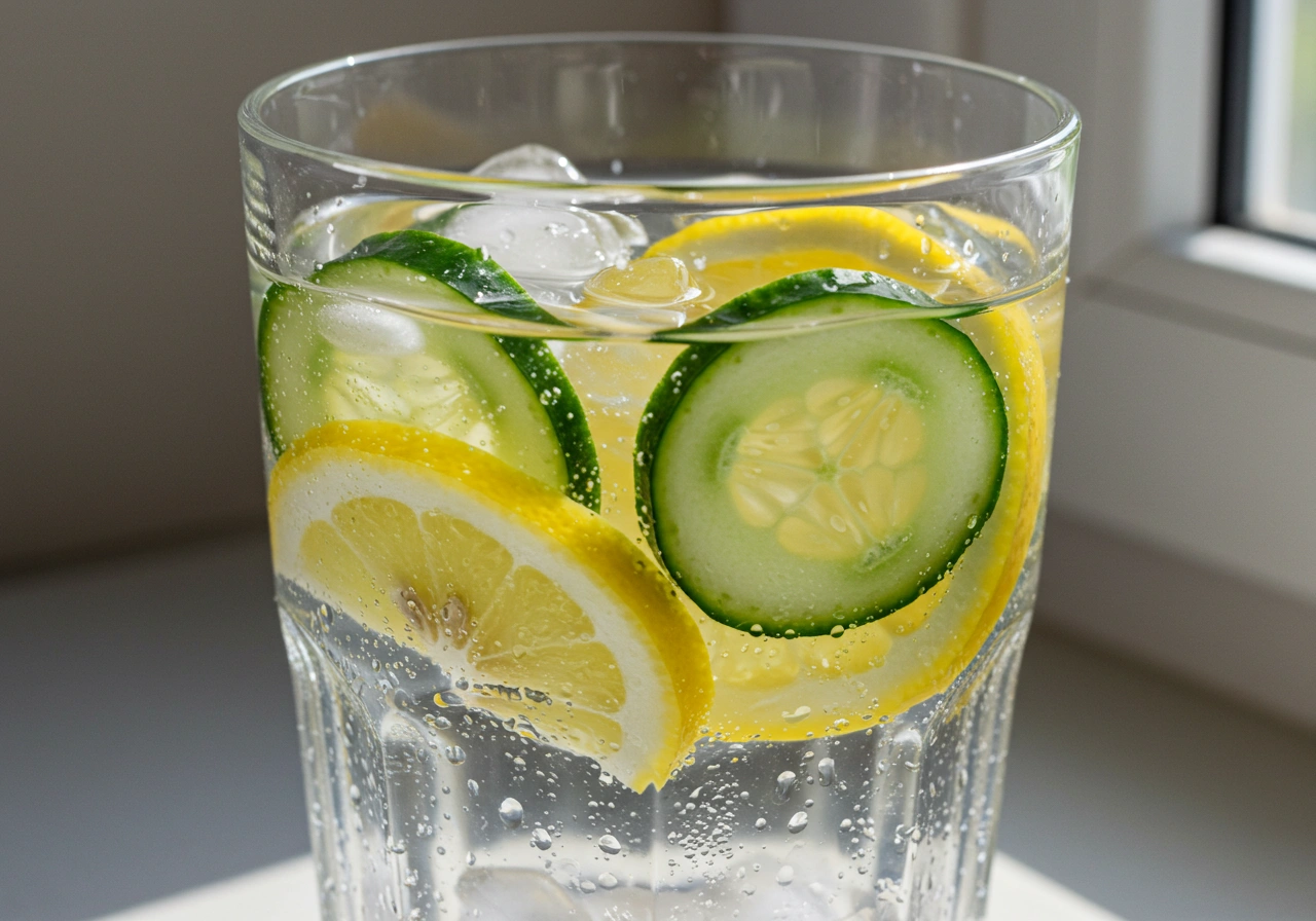 Cucumber Lemon Water - tertiary view